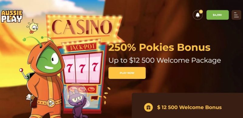 Top 10 Online Casinos Australia: Slots Empire: Aussie Play